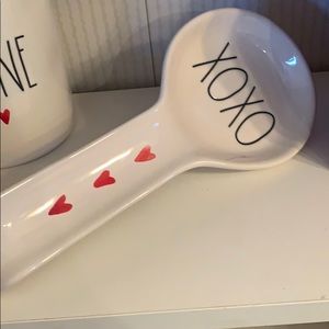 Rae Dunn xoxo watercolor Valentine’s Day soon rest